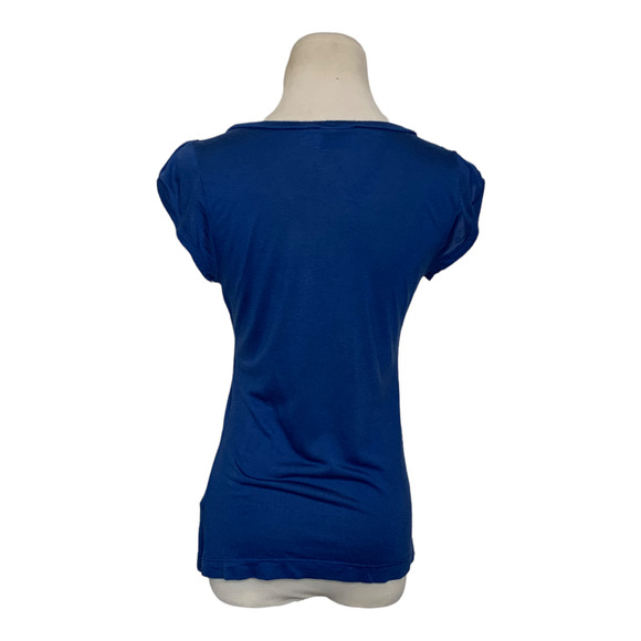 Jodi Arnold for The Limited short sleeves blue tee size small - Picture 2 of 8